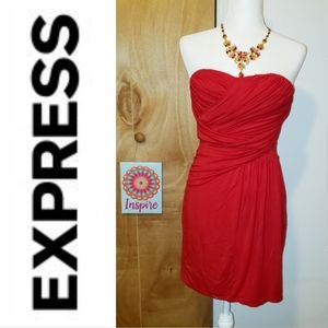 Express Women's Red Dress